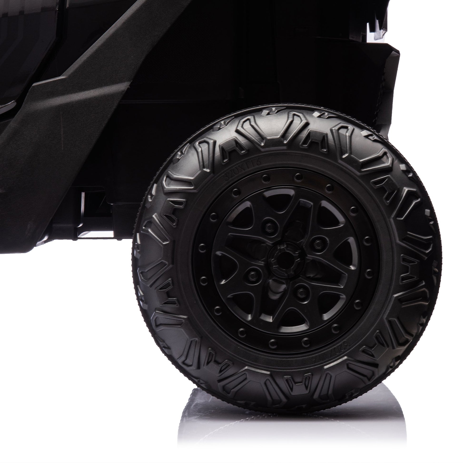24V Two - Seater Kids Ride On UTV W/Parents Remote Control,Four - Wheel Suspension,Slow Start,Large wheel design,Anti - collision bar,Storage space,Music,USB,Bluetooth,Volume control,LED lights for Kids 3+. - 1st Choice Furniture Direct