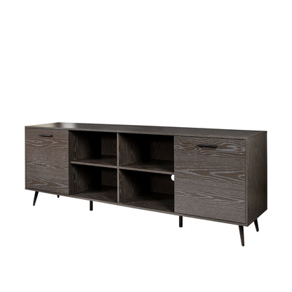 1st Choice TV Stand Mid-Century Wood Modern Entertainment Center