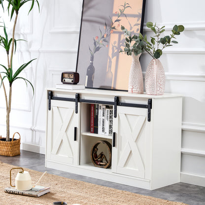 1st Choice Modern TV Storage Cabinet Entertainment Console in White