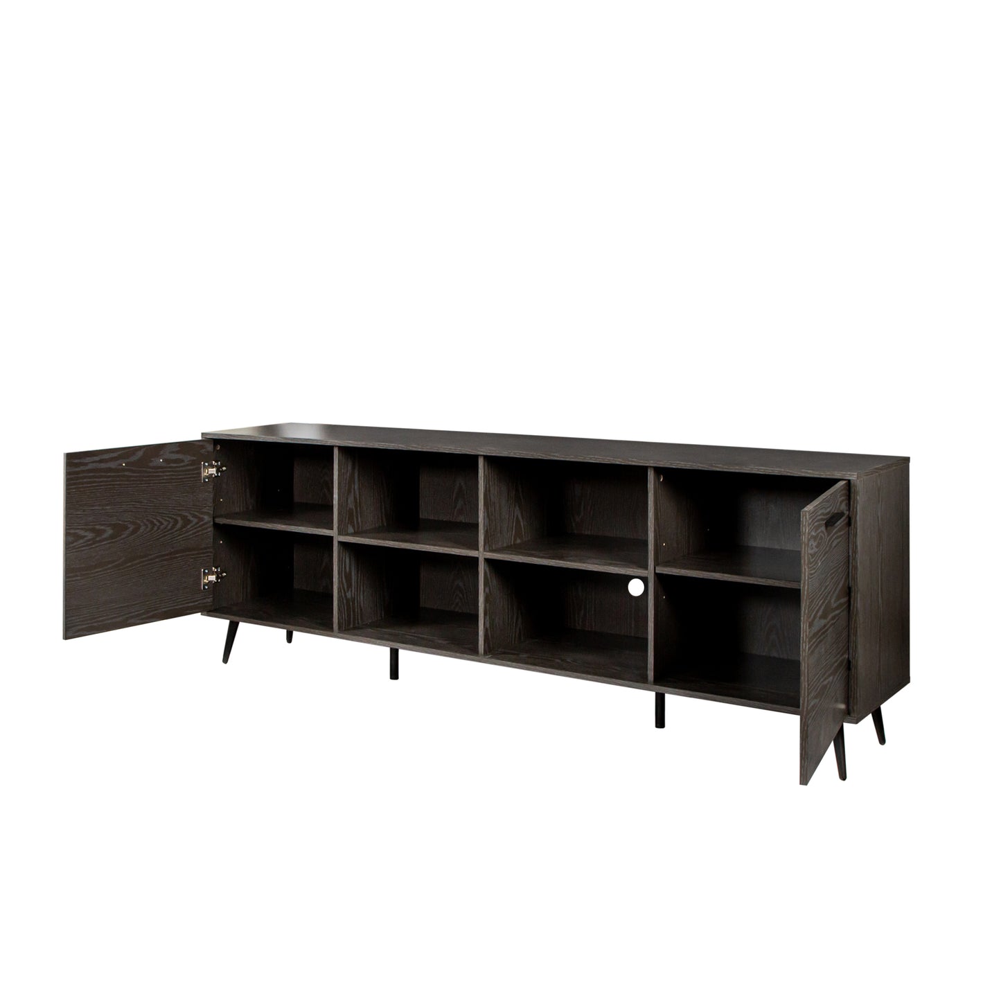 1st Choice TV Stand Mid-Century Wood Modern Entertainment Center