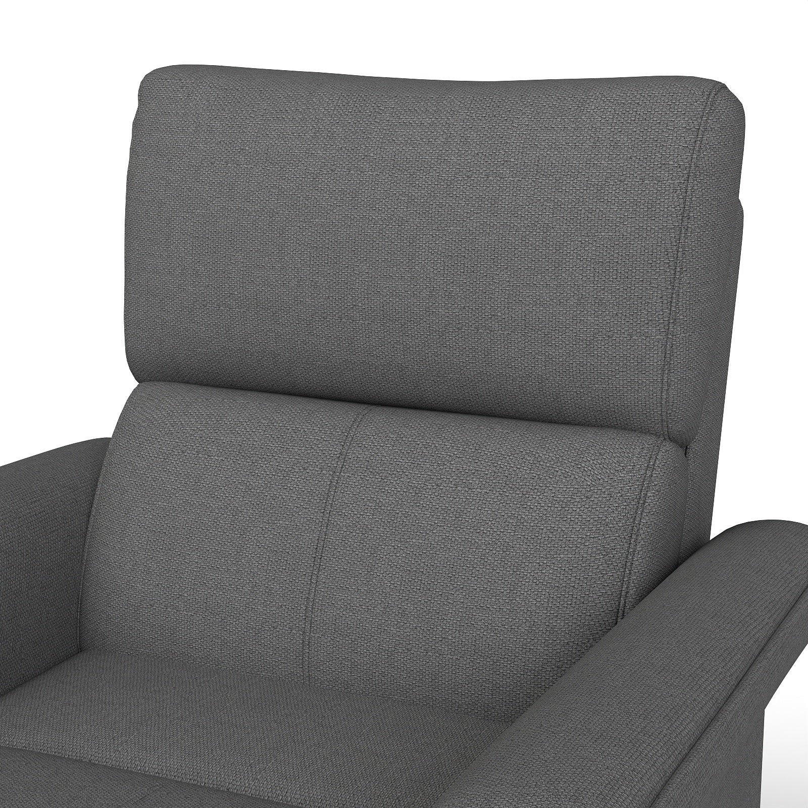 270° Power Swivel Rocker Recliner Chair for Adult,Rocking Glider Nursery Recliner for Small Spaces,Fabric Rocking Chair for Nursery,Single Sofa Recliner for Home Theater Living Room Bedroom(Dark Gray) - 1st Choice Furniture Direct