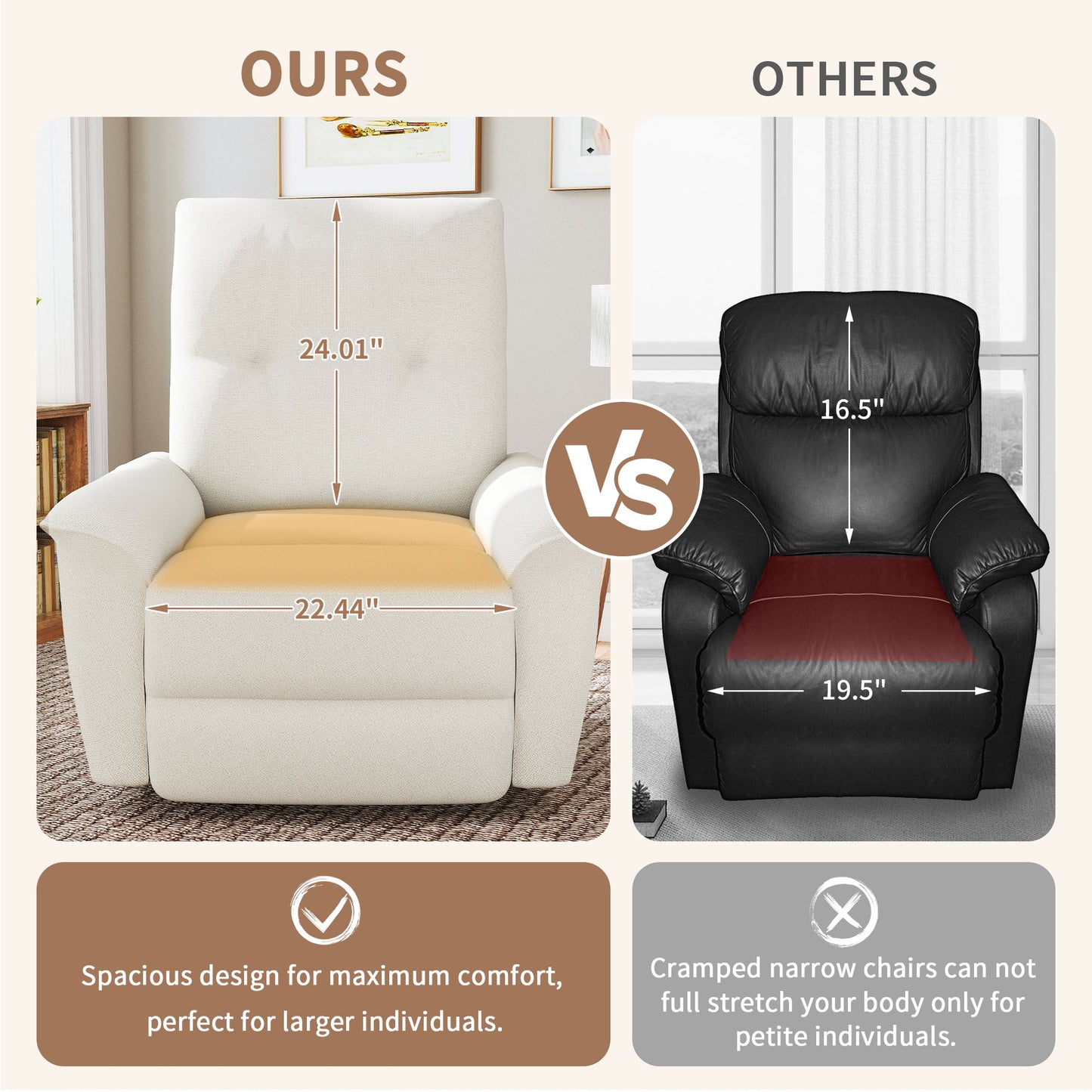 270° Power Swivel Rocker Recliner Chair w/ Phone Holder, Electric Glider Reclining Sofa with USB Ports, Power Swivel Glider, Rocking Chair Nursery Recliners for Living Room Bedroom(Beige - gray) - 1st Choice Furniture Direct