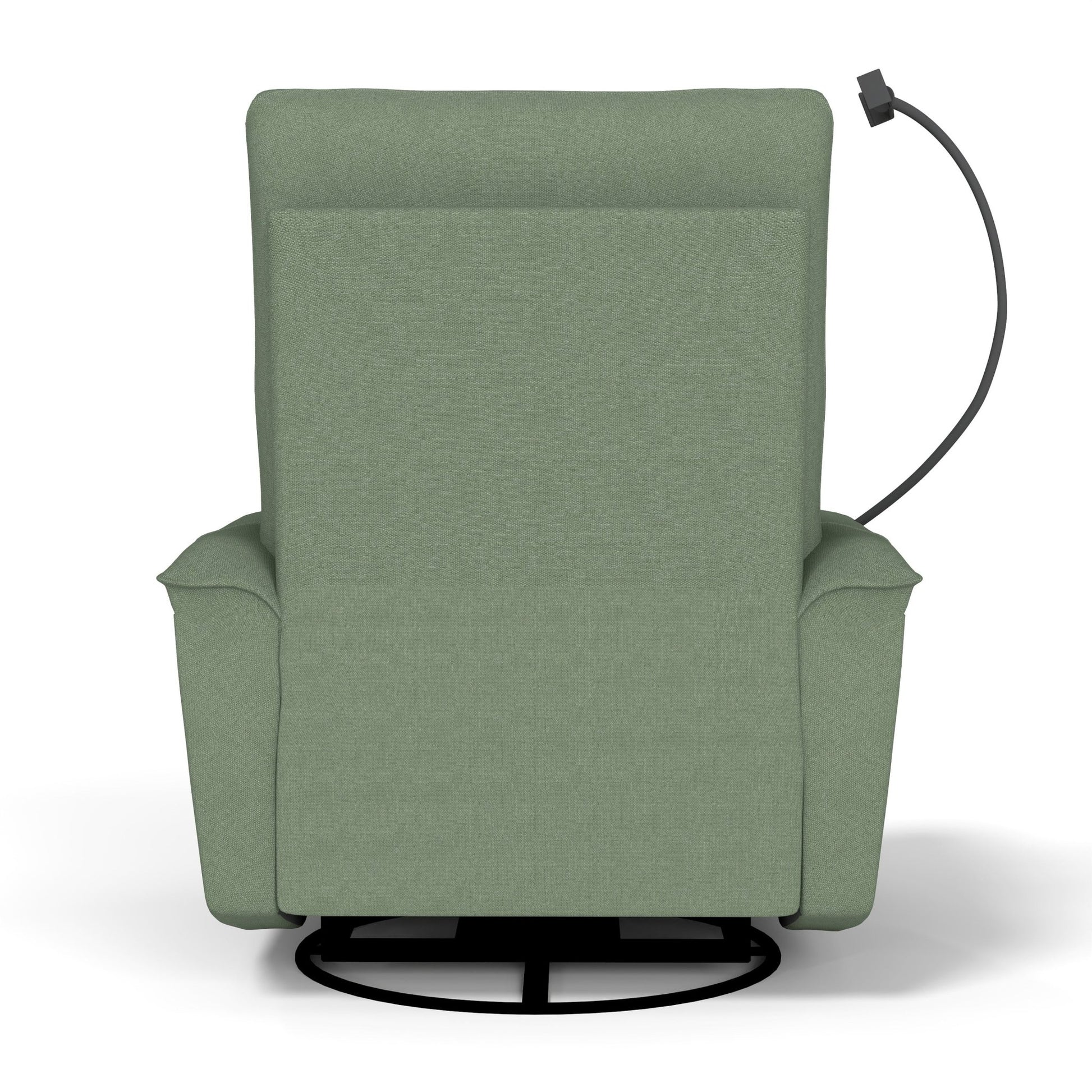 270° Power Swivel Rocker Recliner Chair w/ Phone Holder, Electric Glider Reclining Sofa with USB Ports, Power Swivel Glider, Rocking Chair Nursery Recliners for Living Room Bedroom(Dark Green) - 1st Choice Furniture Direct