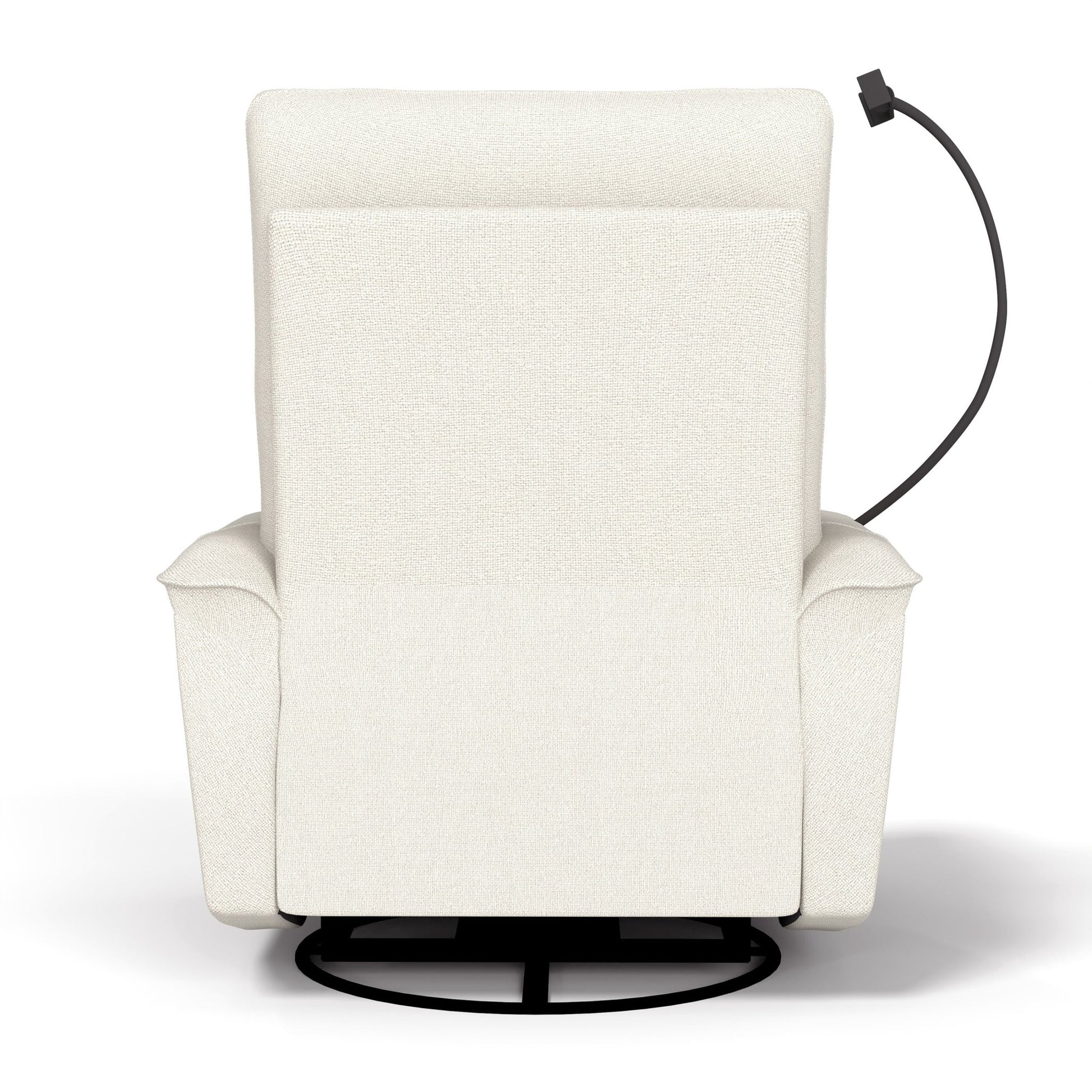 270° Power Swivel Rocker Recliner Chair w/ Phone Holder, Electric Glider Reclining Sofa with USB Ports, Power Swivel Glider, Rocking Chair Nursery Recliners for Living Room Bedroom(Beige - gray) - 1st Choice Furniture Direct