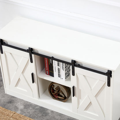 1st Choice Modern TV Storage Cabinet Entertainment Console in White