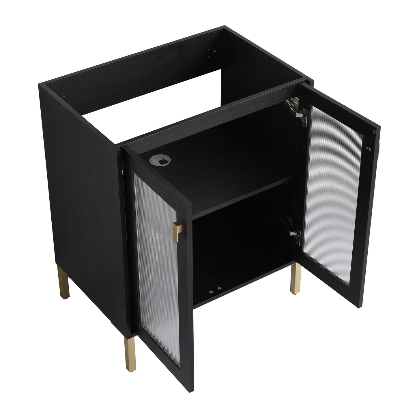 28 Inch Freestanding Bathroom Vanity Plywood With Ceramic Sink, Soft Closing Door (KD - Package) - 1st Choice Furniture Direct