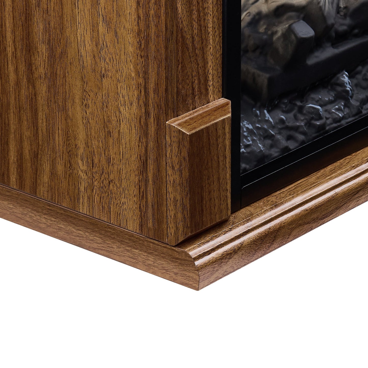 28 inch TV media entertainment center With electric fireplace - 1st Choice Furniture Direct