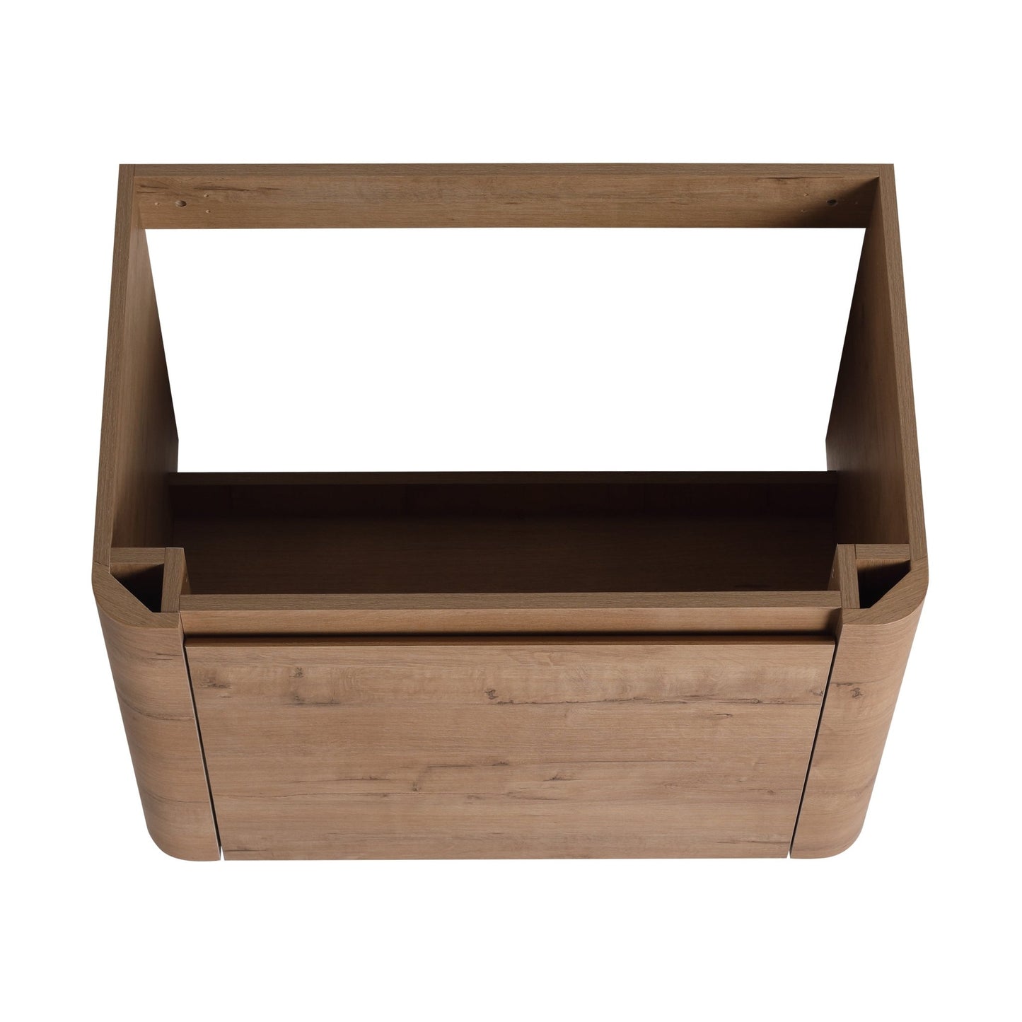 28'' Wall - Mounted Bathroom Vanity with White Ceramic Sink & 1 - Soft - Close Door, KD - Packing, Plywood - 1st Choice Furniture Direct