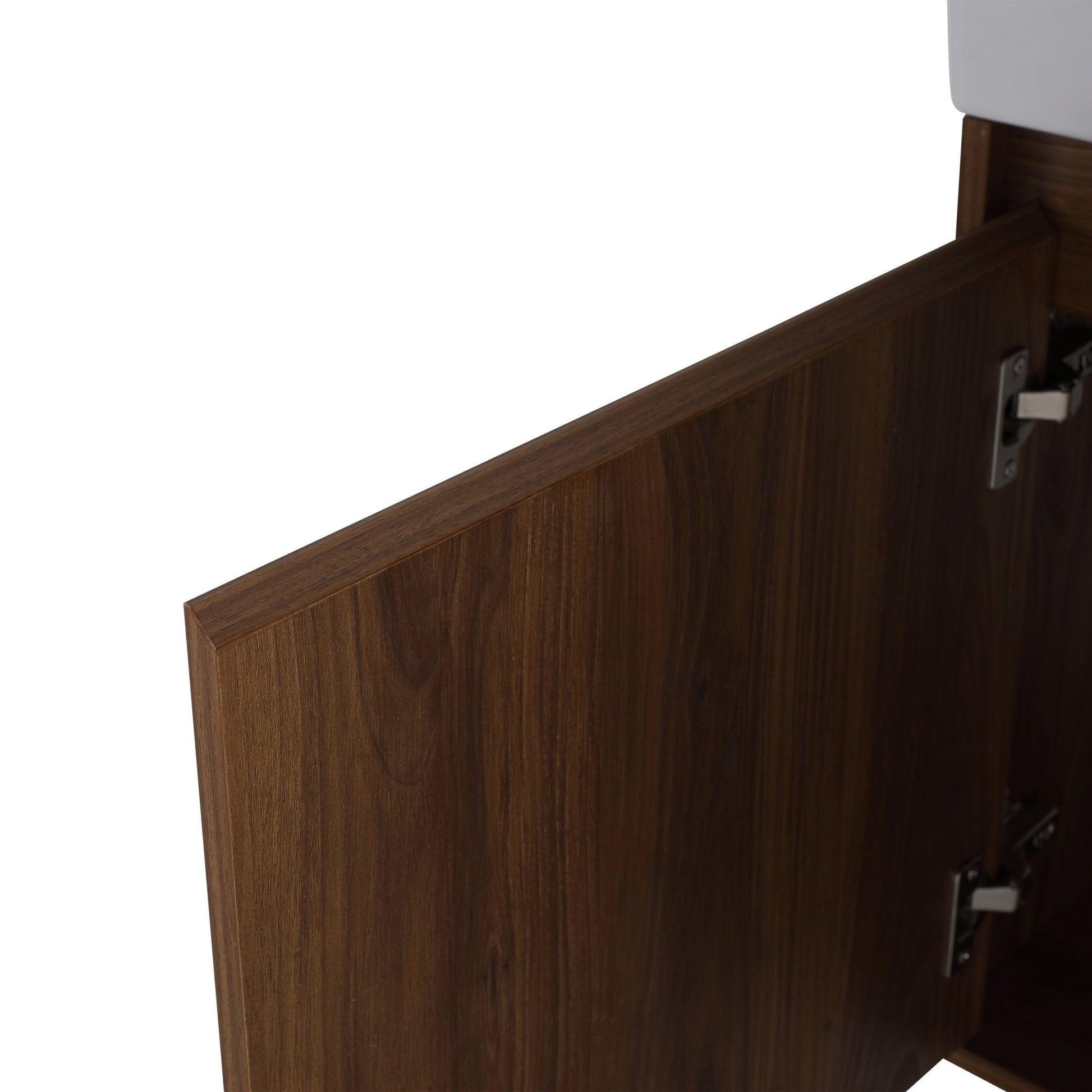 28'' Wall - Mounted Bathroom Vanity with White Ceramic Sink & Soft - Close Door, KD - Packing - 1st Choice Furniture Direct