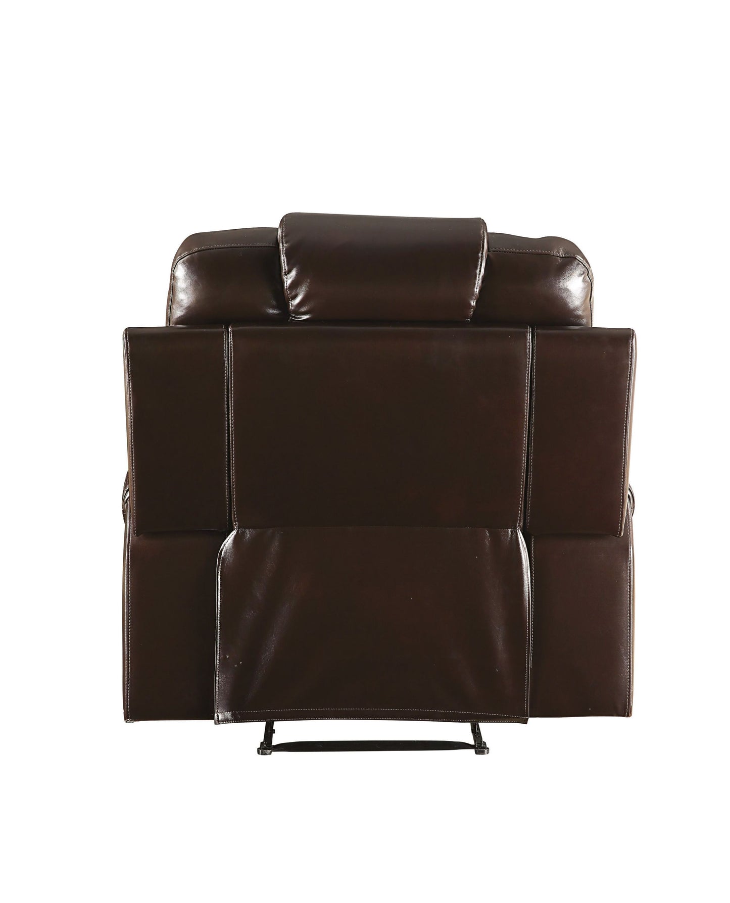 1st Choice Contemporary Elegant Braylon Power Motion Recliner in Brown