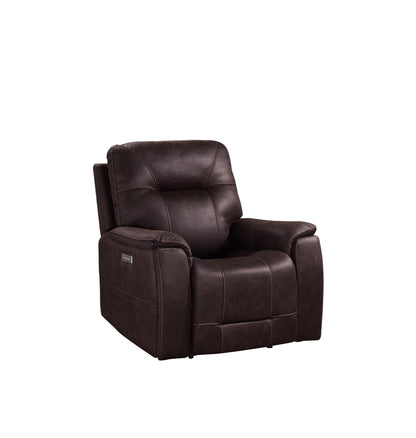 1st Choice Transitional Triple-Power Recliner with Power Footrest