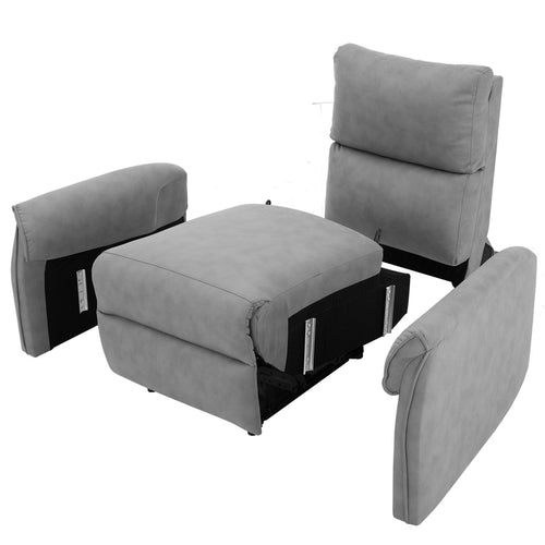 1st Choice Electric Power Recliner Chair Upholstered Foam Lounge Single Sofa