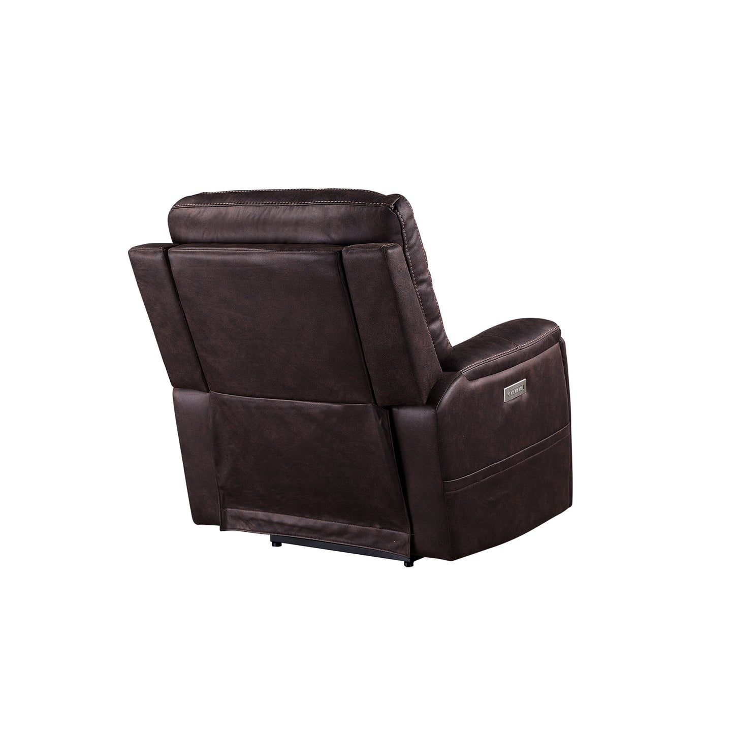 1st Choice Transitional Triple-Power Recliner with Power Footrest