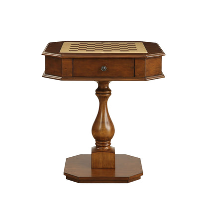 3-in-1 Cherry Game Table with Chess, Checkers and Backgammon - 1st Choice Furniture Direct