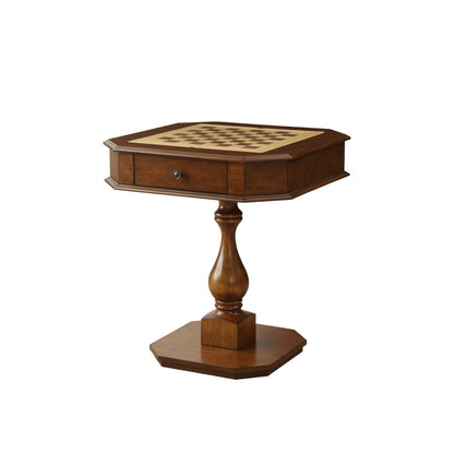 3-in-1 Cherry Game Table with Chess, Checkers and Backgammon - 1st Choice Furniture Direct