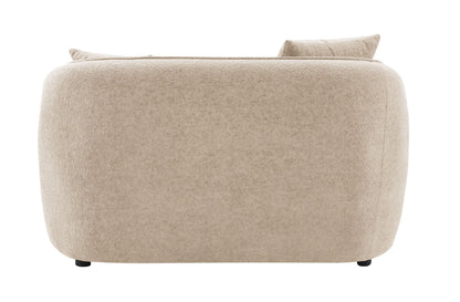 3-Piece Beige Chenille Living Room Set - 1st Choice Furniture Direct