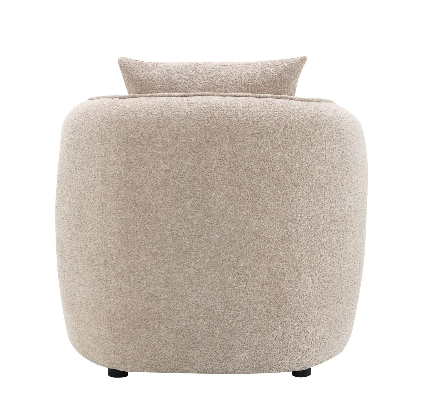3-Piece Beige Chenille Living Room Set - 1st Choice Furniture Direct