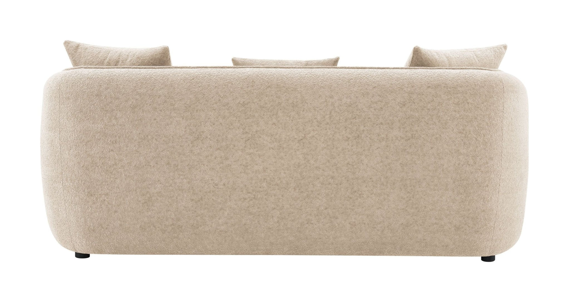 3-Piece Beige Chenille Living Room Set - 1st Choice Furniture Direct