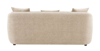 3-Piece Beige Chenille Living Room Set - 1st Choice Furniture Direct