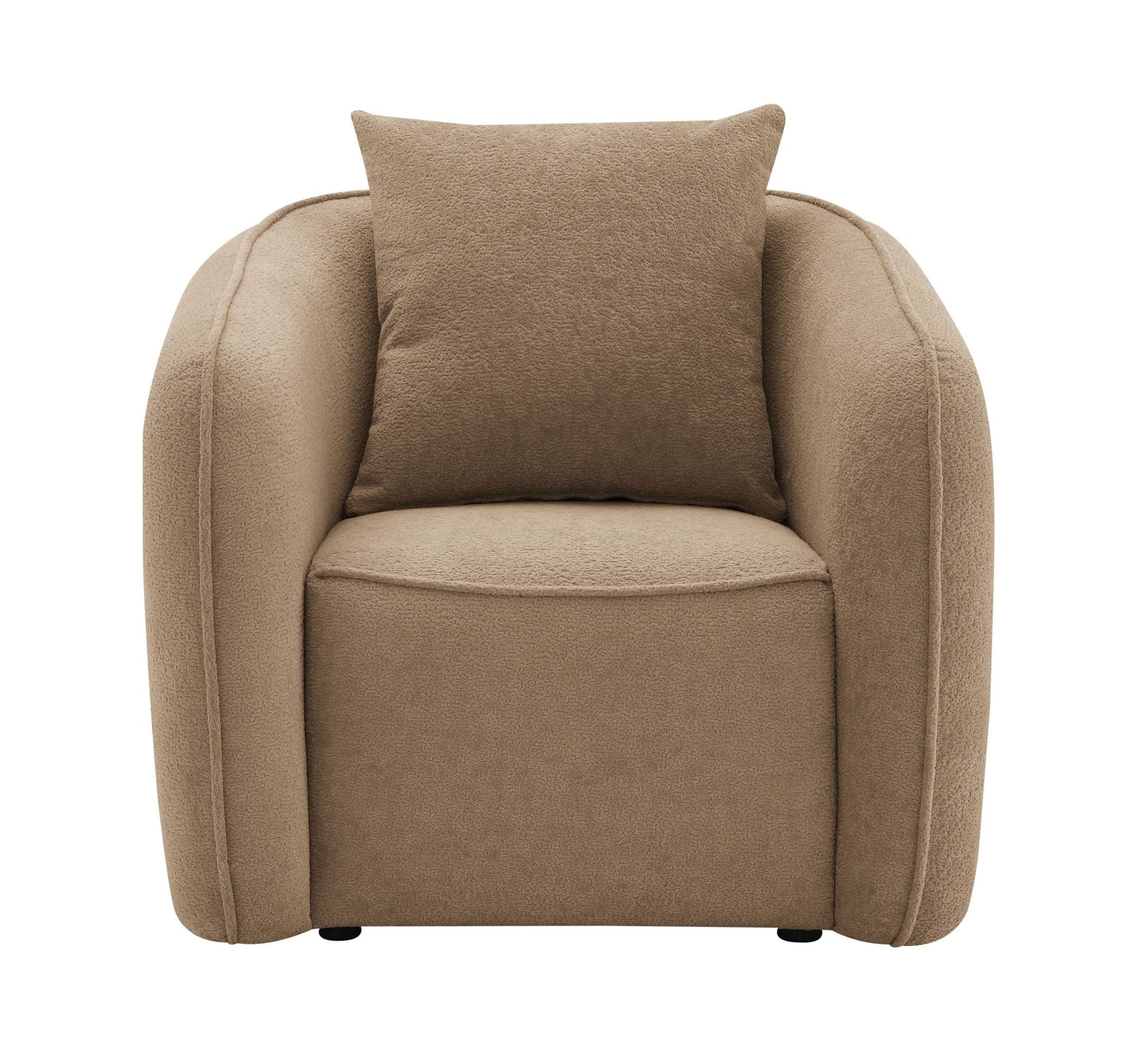 3-Piece Brown Chenille Living Room Set - 1st Choice Furniture Direct