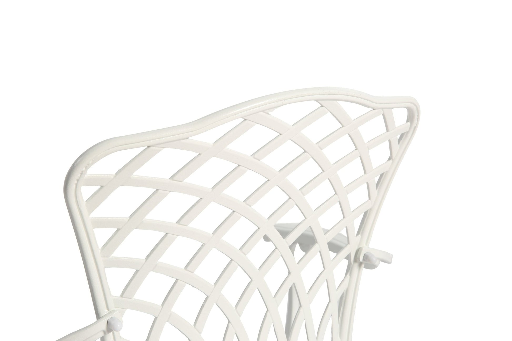 3 Piece Patio Bistro Set Cast Aluminum Bistro Table and Chairs Set of 2 with Umbrella Hole,All Weather Metal Bistro Table Set,Outdoor Patio Furniture Set for Garden with cushion White - 1st Choice Furniture Direct