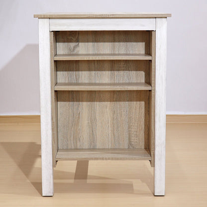 3 Pieces Counter Set Storage Space For Small Space Modern Farmhouse Design Retro Design Easy to Assembly - 1st Choice Furniture Direct