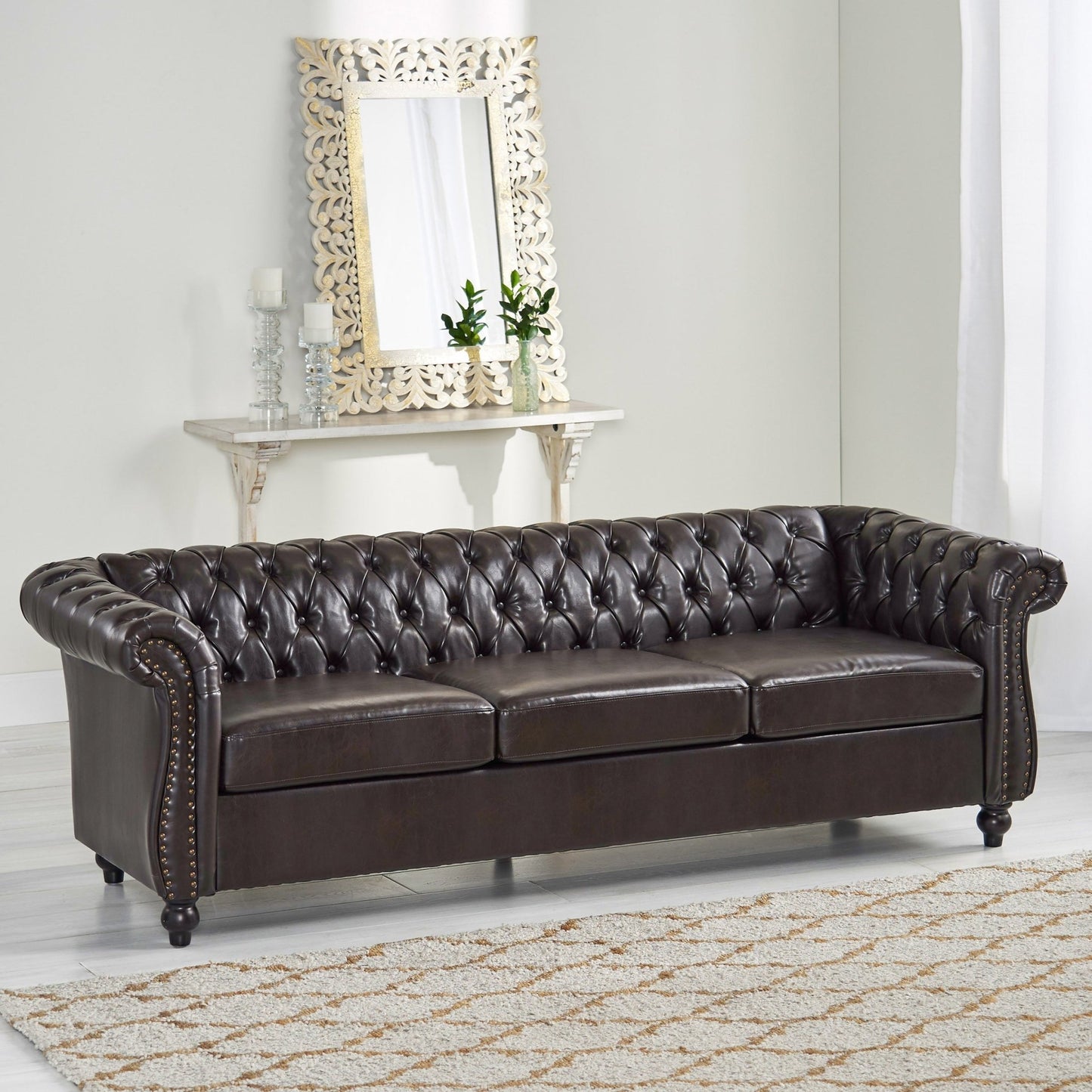 3 Seater Sofa - 68014.00PUBRN - 1st Choice Furniture Direct