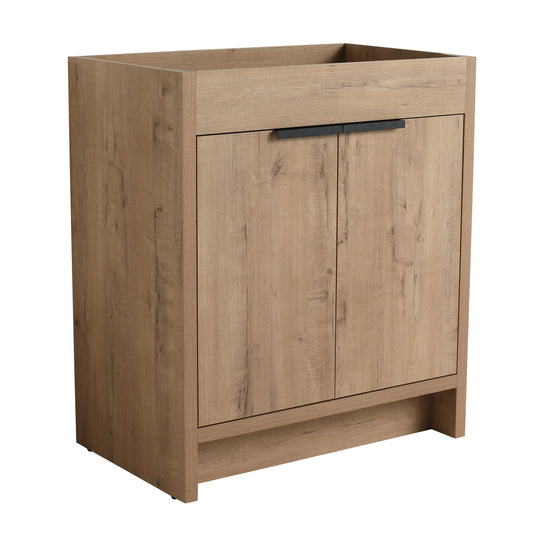 30' Freestanding Bathroom Cabinet Without Basin & 2 Soft - Close Cabinet Doors ((KD - PACKING),Only Vanity without Top - BVB02430IMO - 1st Choice Furniture Direct