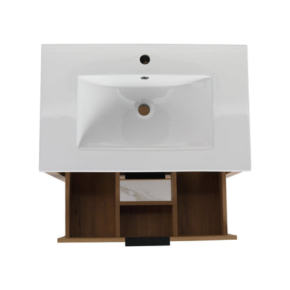 30 Inch Bathroom Vanity Plywood With 2 Drawers - BVB01030IMO - BL9075B - 1st Choice Furniture Direct