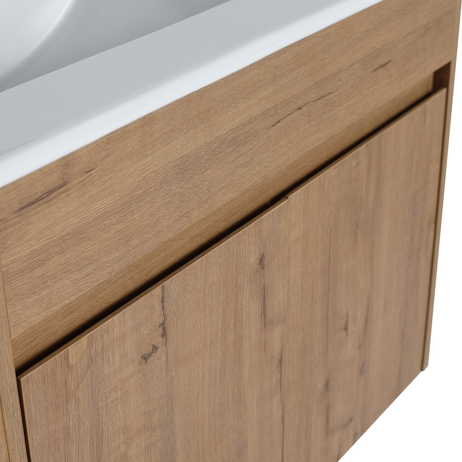 30 Inch Bathroom Vanity With Open Shelf, KD - PACKING - (Only Vanity, Without Basin) - 1st Choice Furniture Direct