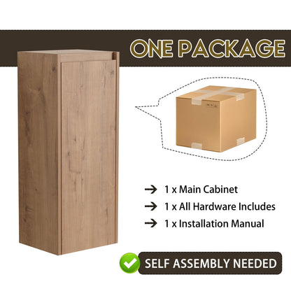 30' Wall-Mounted Bathroom Vanity With Sink and Side Cabinet, Soft Close Doors,00112IMO-00630IMO Combination Cabinet(KD-Packing) - 1st Choice Furniture Direct