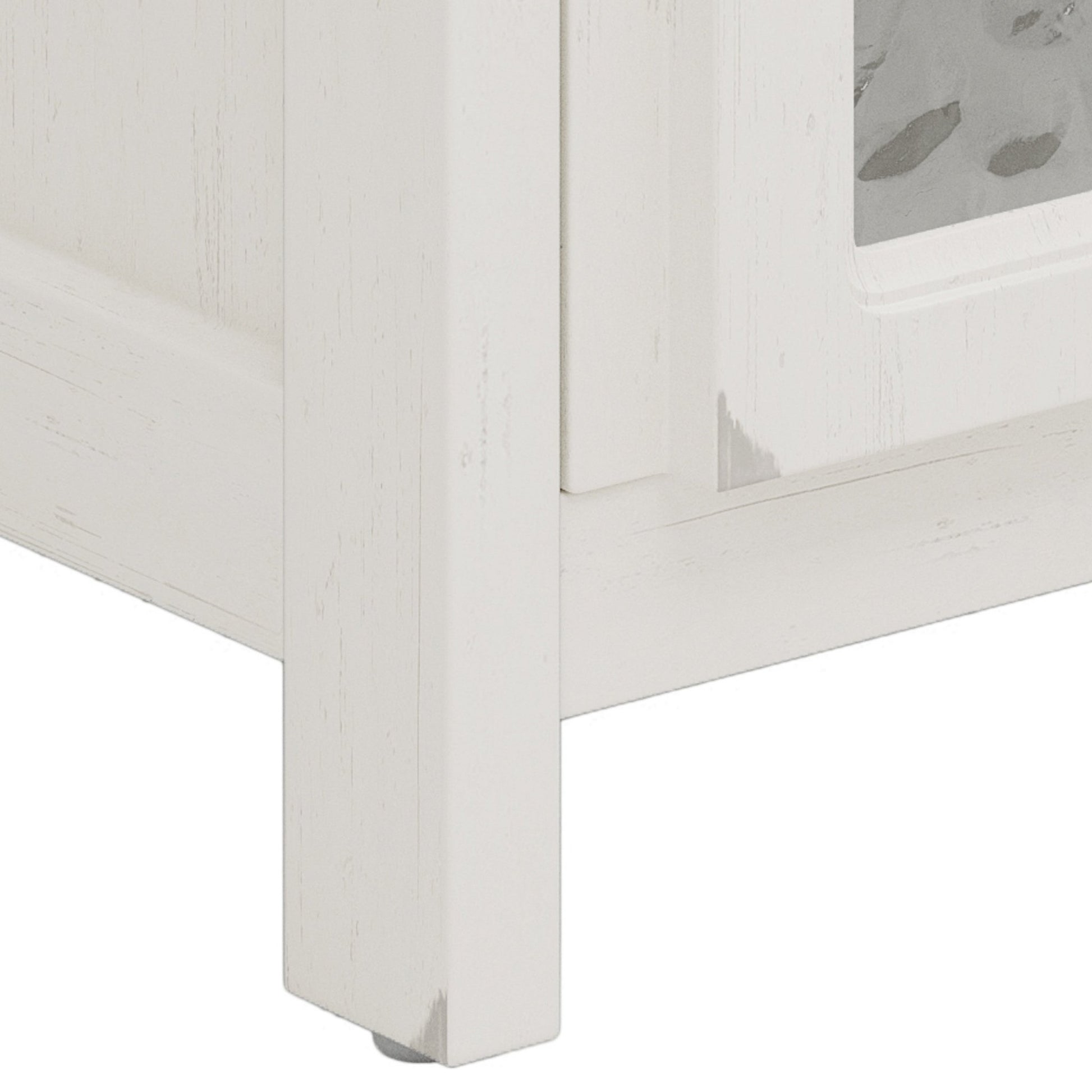 31 Inch Antique White Bathroom Vanity with Ceramic Sink - 1st Choice Furniture Direct