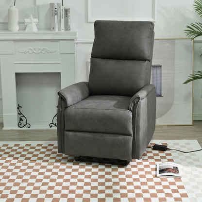 1st Choice Modern Living Room Electric Power Recliner Chair in Dark Gray