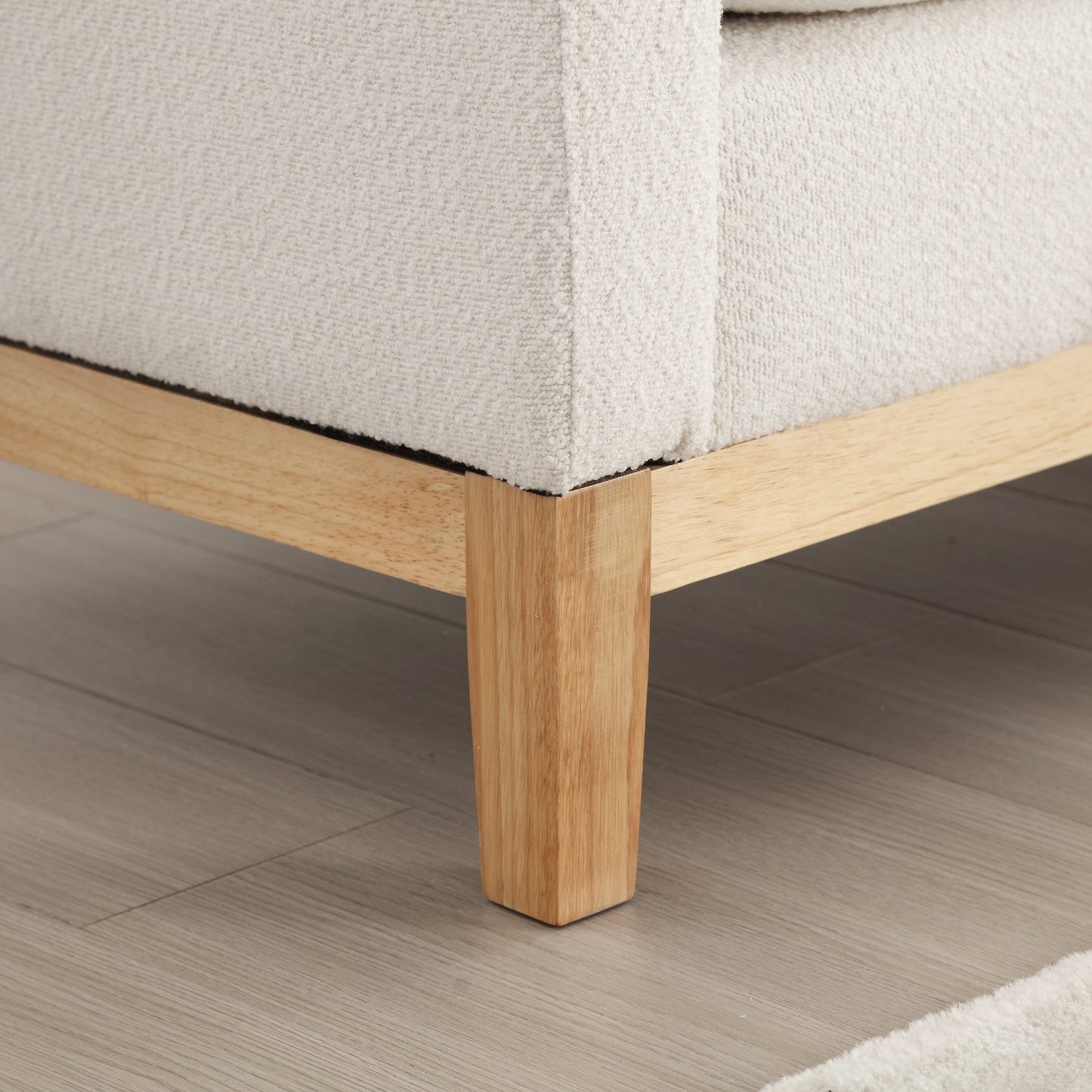 1st Choice Elegant Ivory Bench: A Blend of Style & Comfort for Your Home