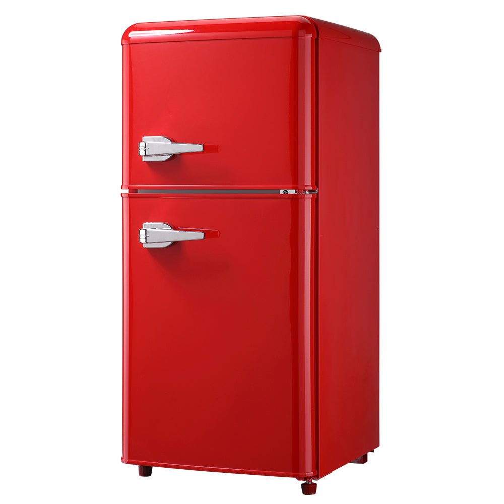 3.5 Cu. Ft. Red Mini Refrigerator with Freezer | Compact Fridge - 1st Choice Furniture Direct