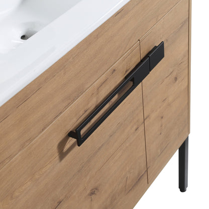 36 Inch Bathroom Vanity, Freestanding Bathroom Vanity or Floating is Optional Conversion.36*18 - 00336IMO - 1(KD - Packing) - Only Includes Vanity, Excluding Sink - 1st Choice Furniture Direct