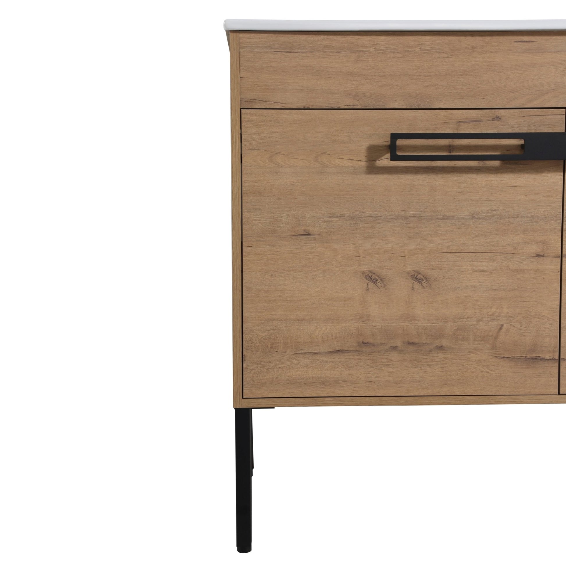 36 Inch Bathroom Vanity, Freestanding Bathroom Vanity or Floating is Optional Conversion.36*18 - 00336IMO - 1(KD - Packing) - Only Includes Vanity, Excluding Sink - 1st Choice Furniture Direct