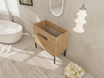 36 Inch Bathroom Vanity, Freestanding Bathroom Vanity or Floating is Optional Conversion.36*18 - 00336IMO - 1(KD - Packing) - Only Includes Vanity, Excluding Sink - 1st Choice Furniture Direct