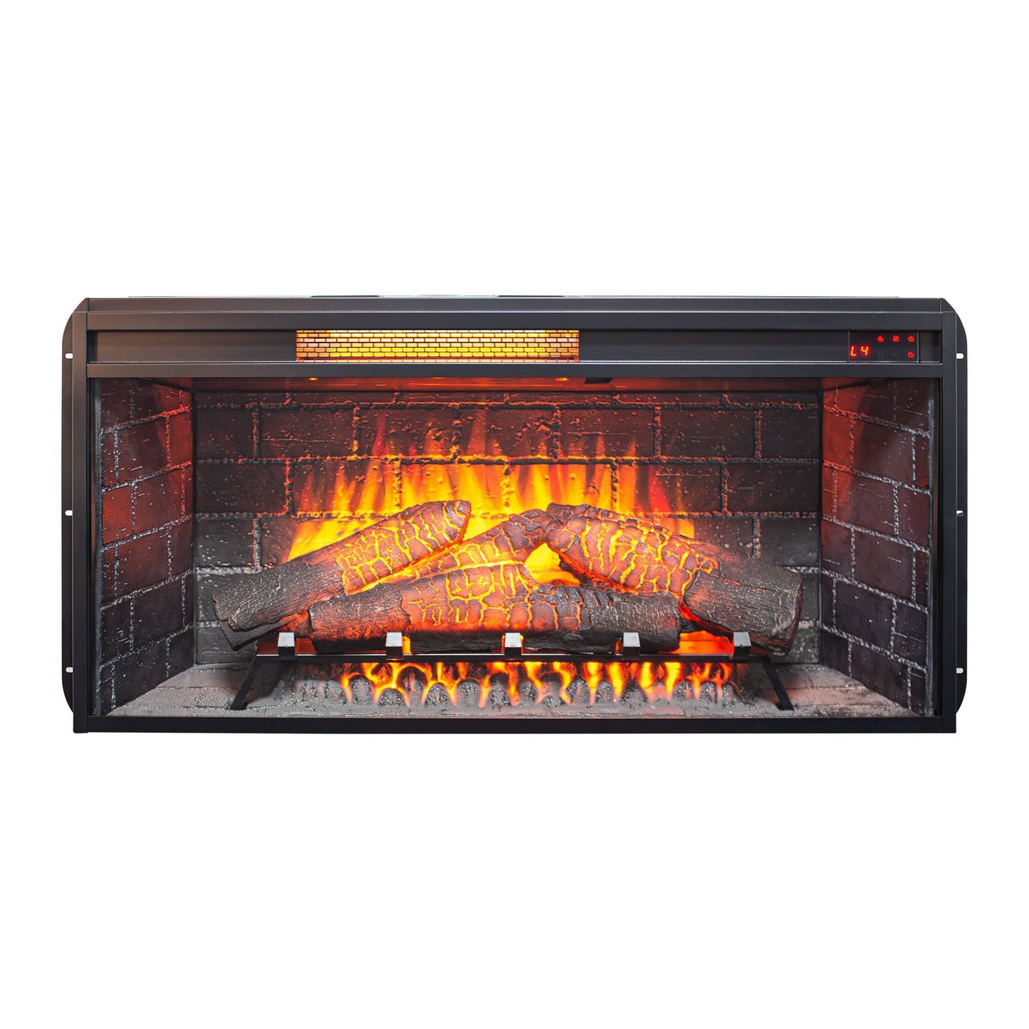 36 inch Infrared Electric Fireplace with Removable Trim kit Insert, Touch Panel Home Decor Heater - 1st Choice Furniture Direct