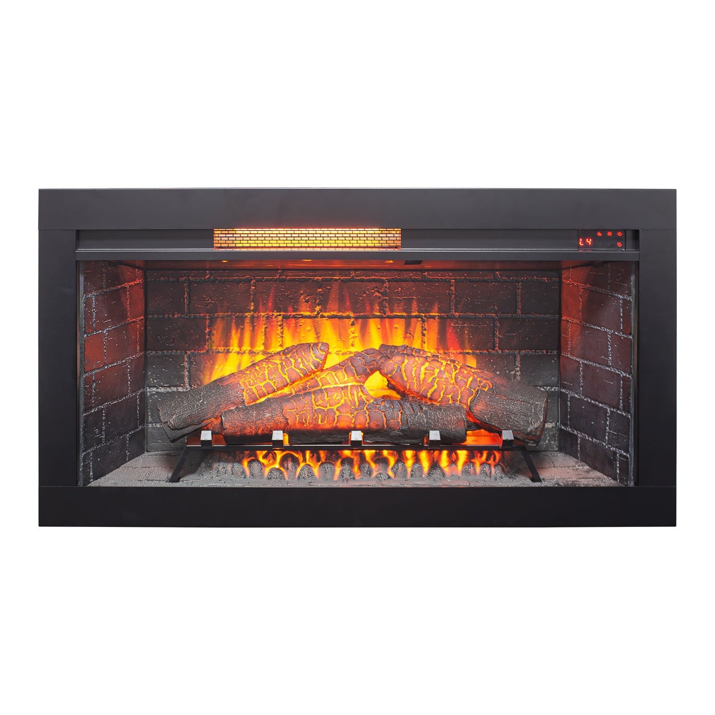 36 inch Infrared Electric Fireplace with Removable Trim kit Insert, Touch Panel Home Decor Heater - 1st Choice Furniture Direct