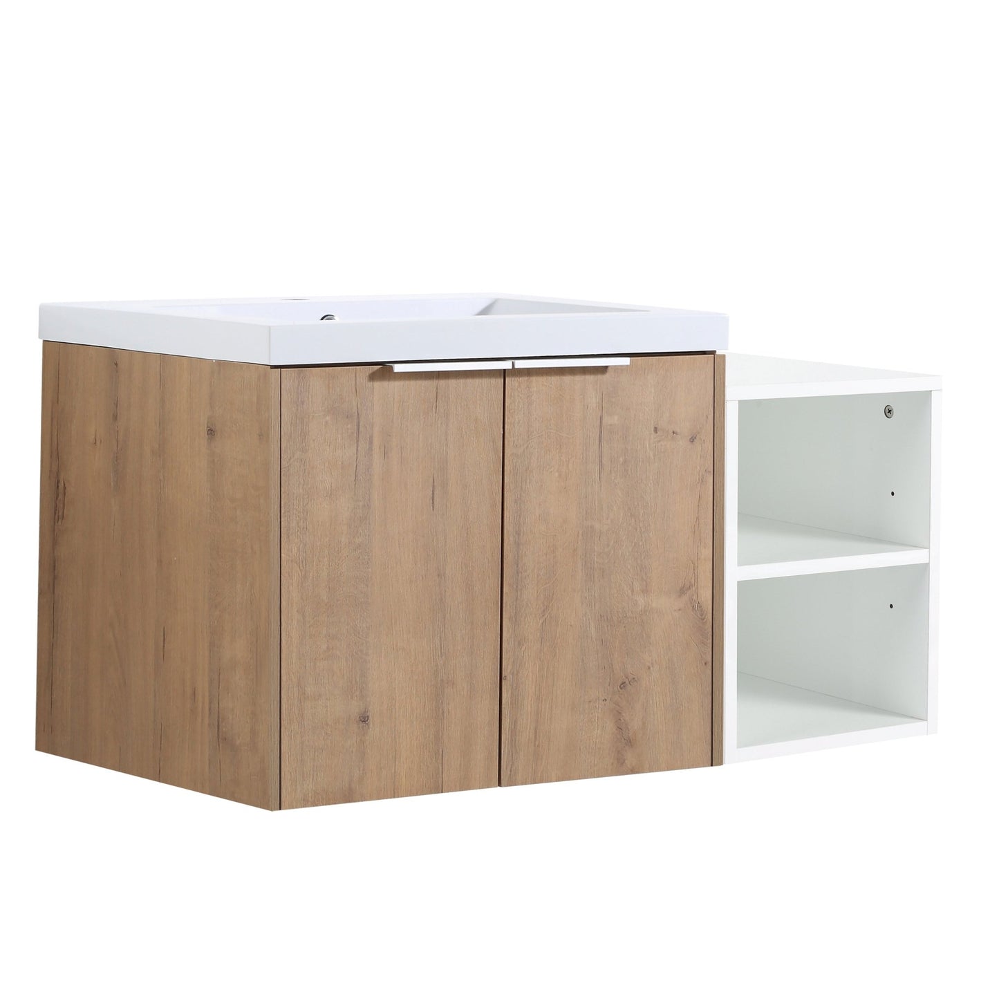 36 Inch Soft Close Doors Bathroom Vanity With Sink, A Small Storage Shelves, 24' and 12' Combination Cabinet,(KD - Packing) - 1st Choice Furniture Direct