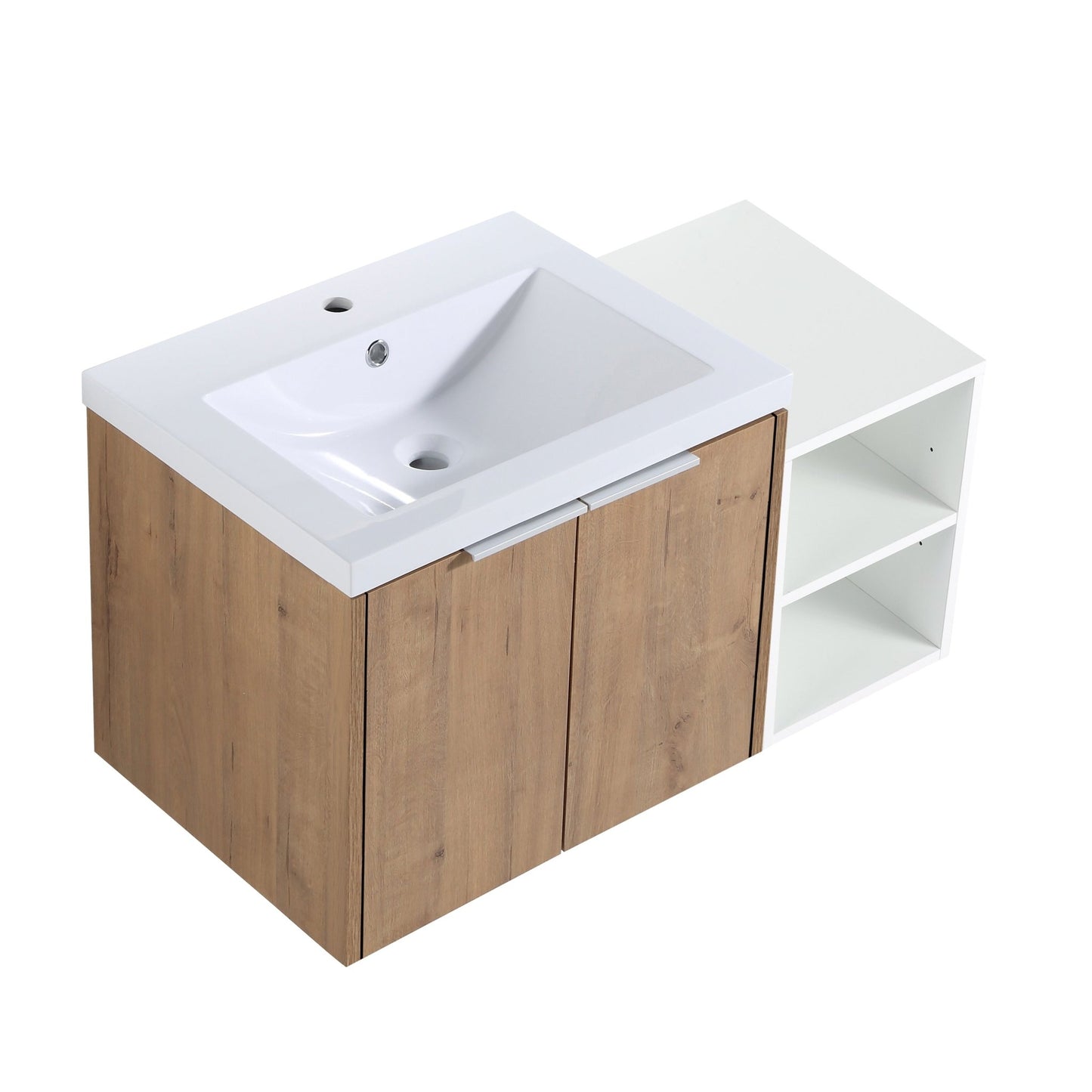 36 Inch Soft Close Doors Bathroom Vanity With Sink, A Small Storage Shelves, 24' and 12' Combination Cabinet,(KD - Packing) - 1st Choice Furniture Direct