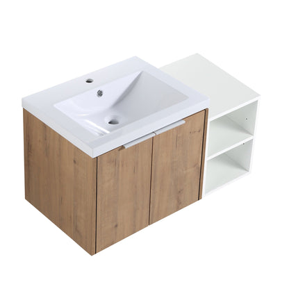 36 Inch Soft Close Doors Bathroom Vanity With Sink, A Small Storage Shelves, 24' and 12' Combination Cabinet,(KD - Packing) - 1st Choice Furniture Direct
