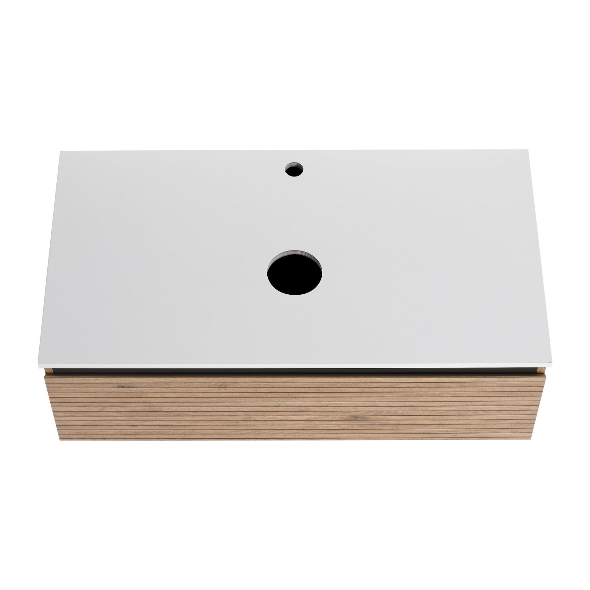 36'' Wall - Mounted Bathroom Vanity & 1 - Soft - Close Drawer (Excluding Sink) - 1st Choice Furniture Direct