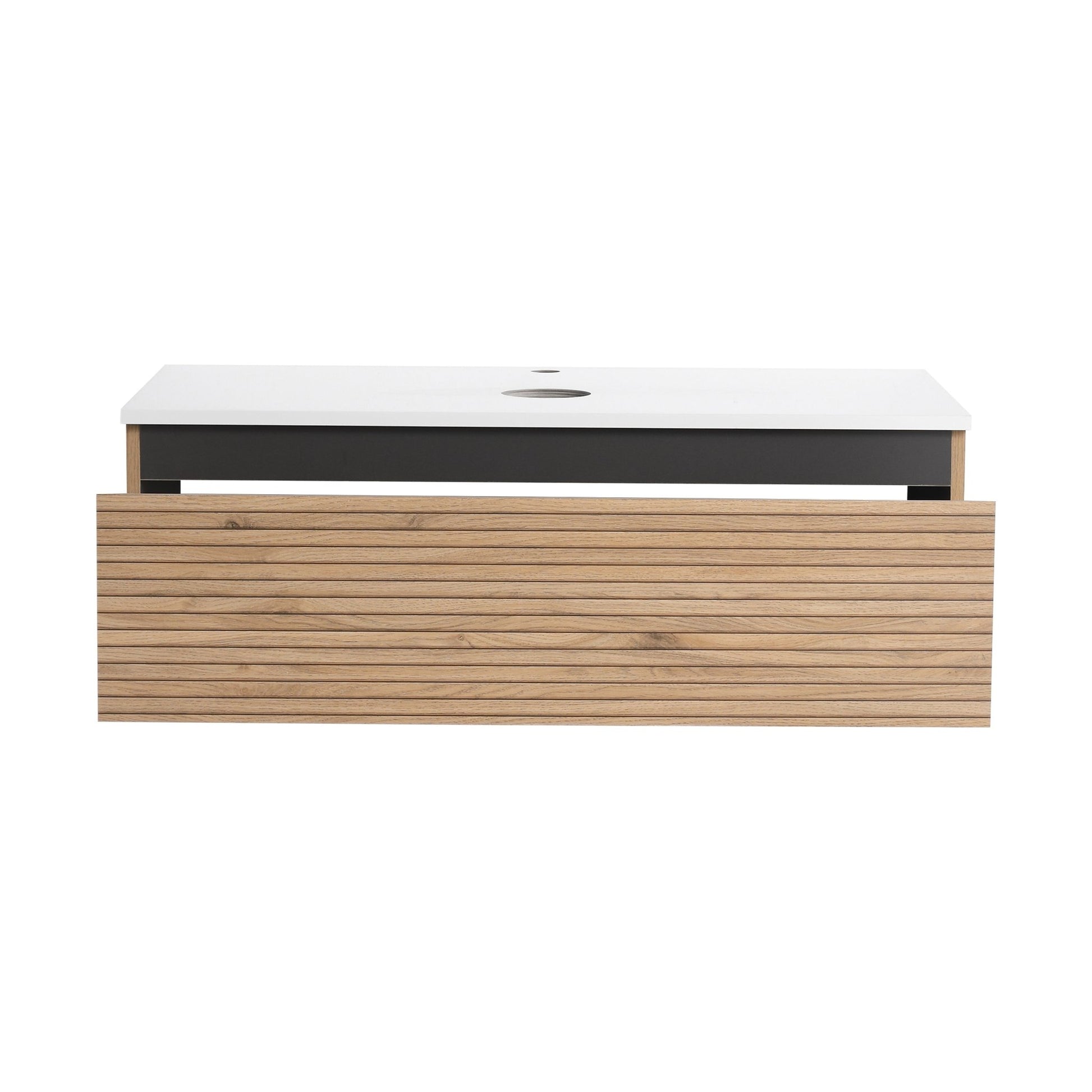 36'' Wall - Mounted Bathroom Vanity & 1 - Soft - Close Drawer (Excluding Sink) - 1st Choice Furniture Direct