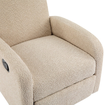 360 Swivel and Glider Recliner Chair - Almond - 1st Choice Furniture Direct