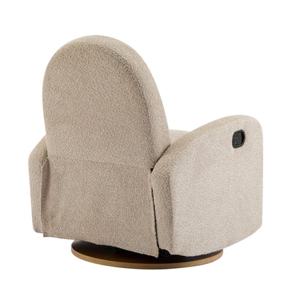 360 Swivel and Glider Recliner Chair - Almond - 1st Choice Furniture Direct