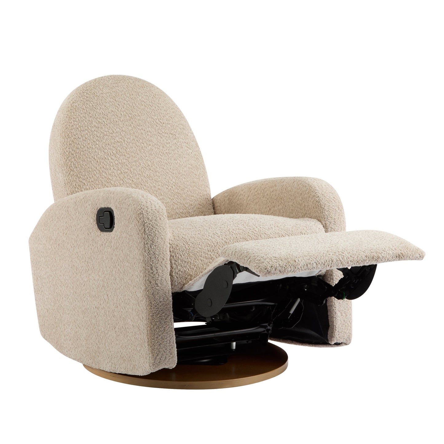 360 Swivel and Glider Recliner Chair - Almond - 1st Choice Furniture Direct