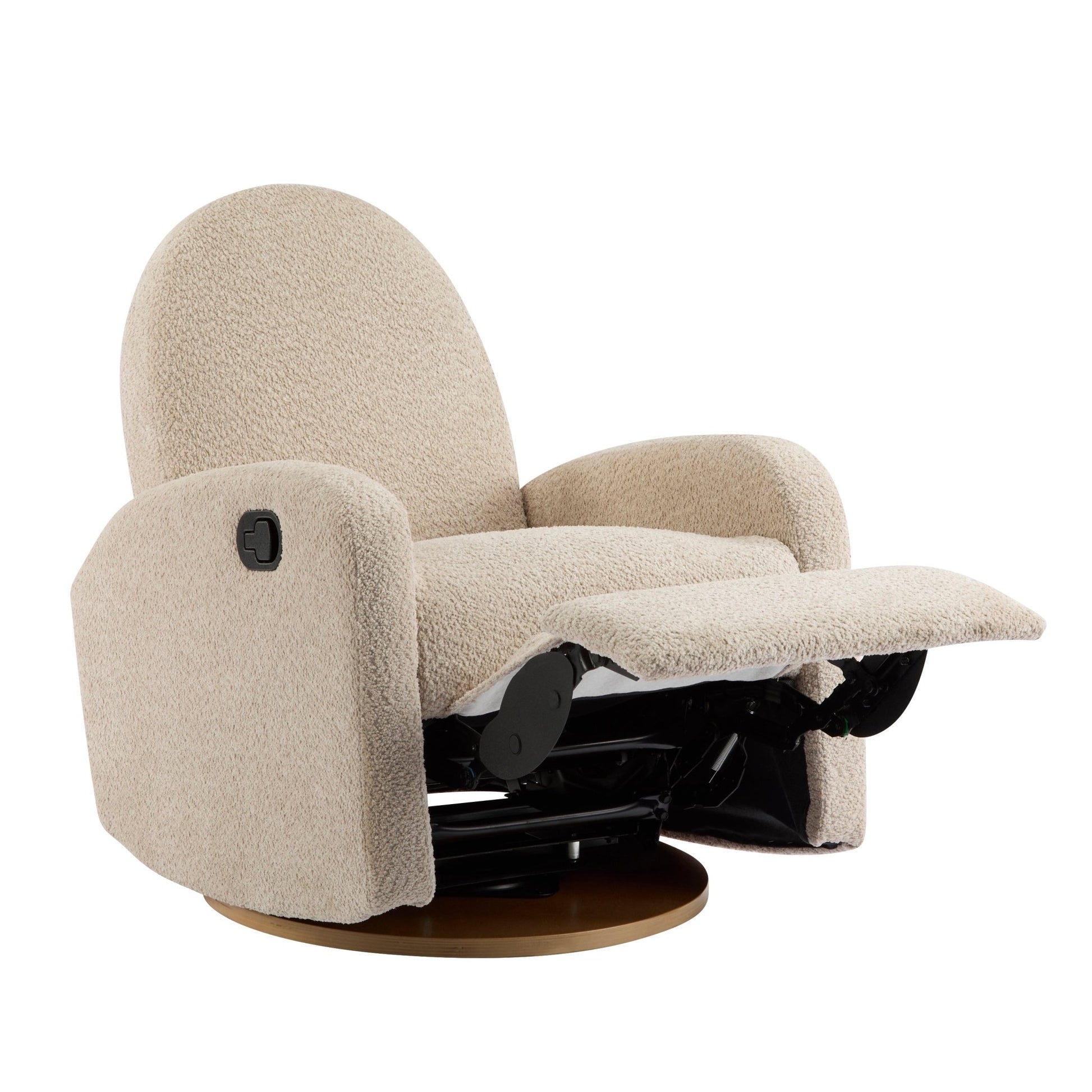 360 Swivel and Glider Recliner Chair - Almond - 1st Choice Furniture Direct