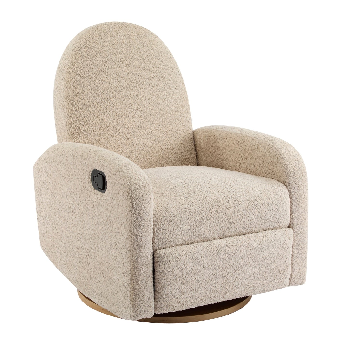 360 Swivel and Glider Recliner Chair - Almond - 1st Choice Furniture Direct